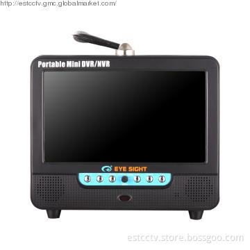 H.264/7\" LCD/Linux Network CCTV Video Recorder 4CH